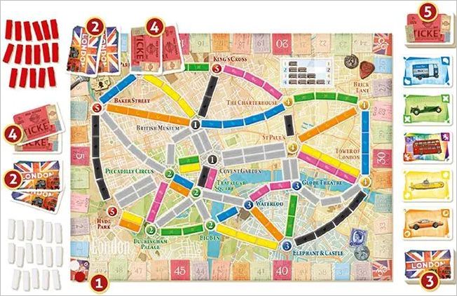 How to play Ticket to Ride London Official Rules UltraFoodMess